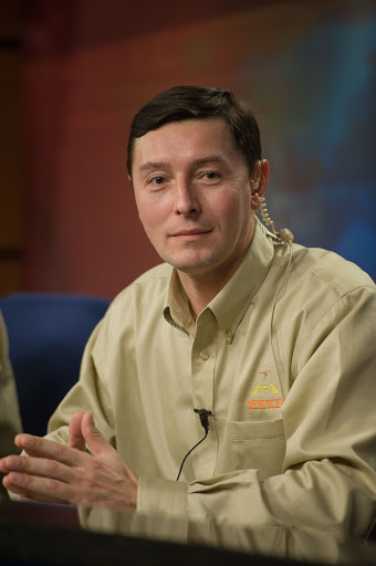 Soyuz 30/31 Crew Press Conference Joe Acaba Robert Markowitz.