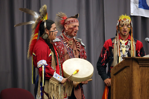 Entertainment during the opening ceremonies for the International Space University's Space Studies Program session at the Florida Institute of Technology.
