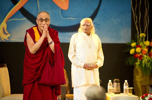 Guruji meets Dalai Lama