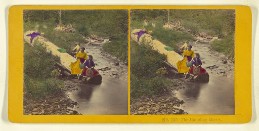 The Babbling Brook. (Verso)