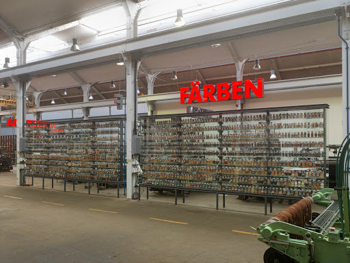 Dyeing section at TextilTechnikum, 2015