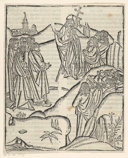 De herrezen Christus verschijnt aan zijn discipelen