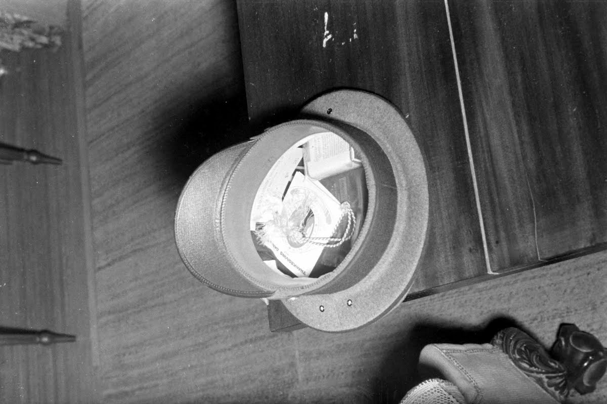 A Typical Cadet's Hat Ready For The Ring Dance With The Program, Cigs, Ect. Lillian Wood(Flower In Hair) And Willis Lathrop-Richmond Girls, Get Ready For The Dance. Nervous Willis Lathrop Practices The Ring Fitting On Her Cadet William Mccarthy.
