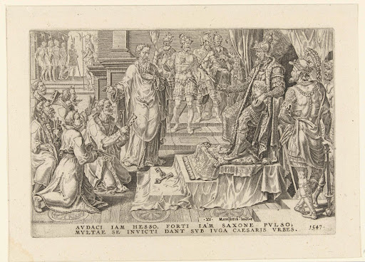 Onderwerping van zes Duitse steden, 1547