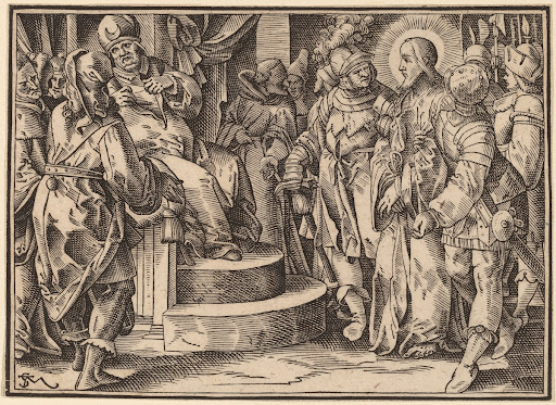 Christ Tells His Disciples of the Last Judgment