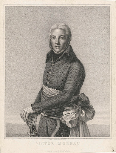 Portret van generaal Jean Victor Marie Moreau