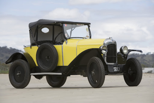 Citroën tourer, the first car to be driven around Australia