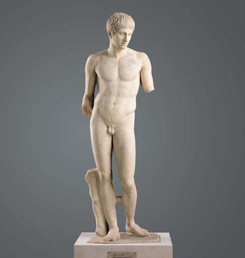 Statue of a Youth, known as the "Dresdner Knabe"