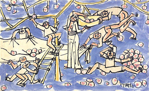 The Family of the Orchard and Children