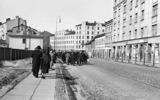 Jüdische Ghetto in Riga während des Zweiten Weltkriegs