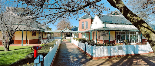 Bradman Museum courtyard