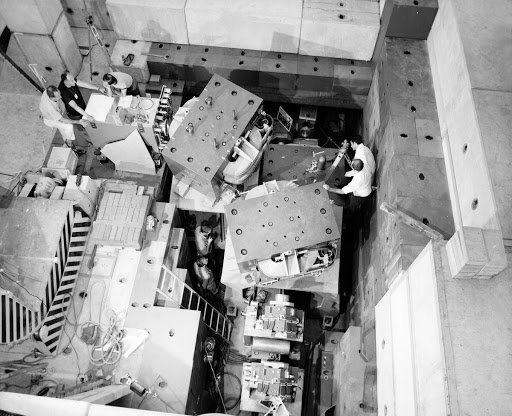 K12 beam at the East Hall