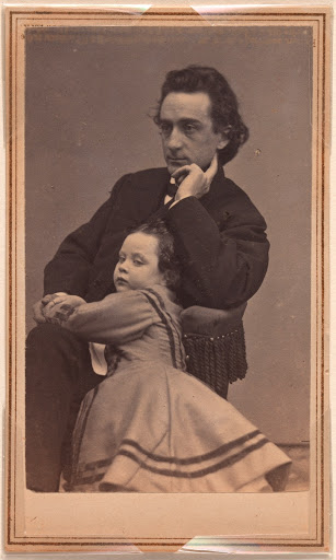 Edwin Booth and daughter Edwina