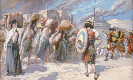 The Women of Midian Led Captive by the Hebrews