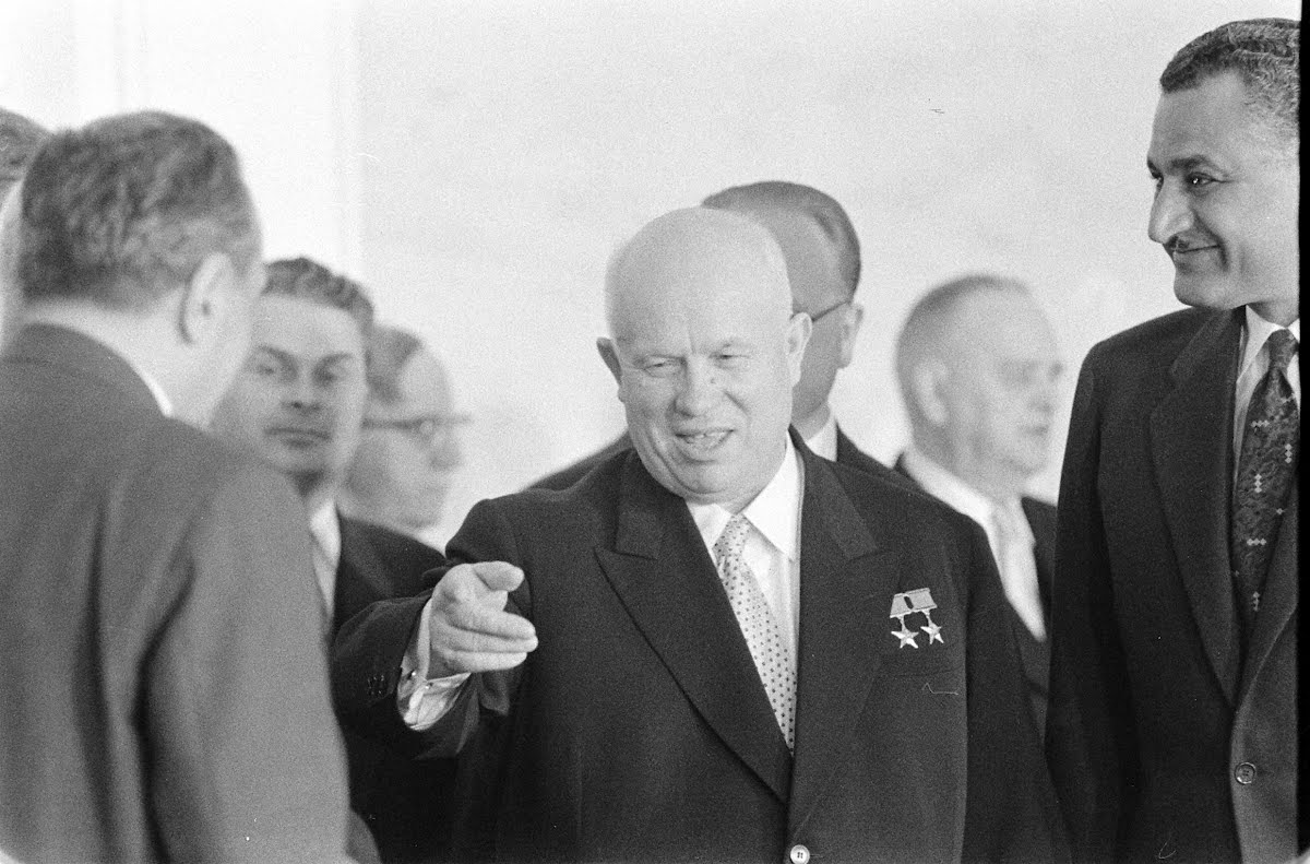 Nasser's Visit To Moscow