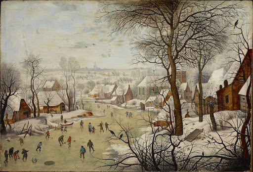 Winter Landscape with Bird-trap