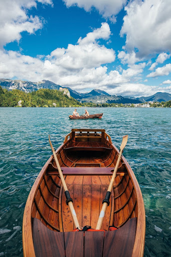 Boat at Lake Bled