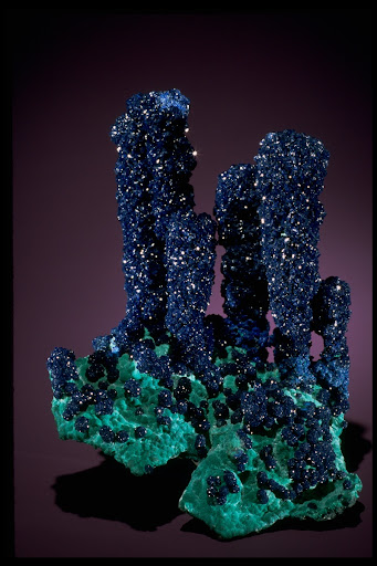Azurite Stalactites