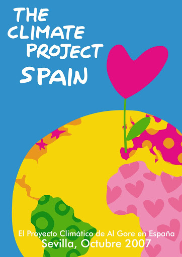 Poster of Al Gore's Climate Project in Spain