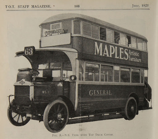 NS Type Bus with Top Deck Cover
