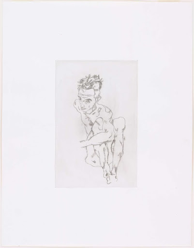 Untitled (After Malevich and Schiele), from the 1917 exhibition, Nature Morte Gallery, New York