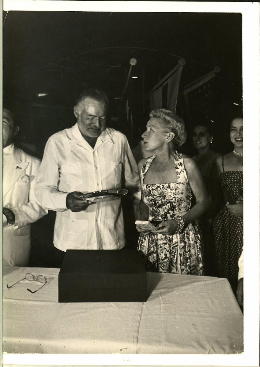Ernest Hemingway At Fishing Tournament, Havena.