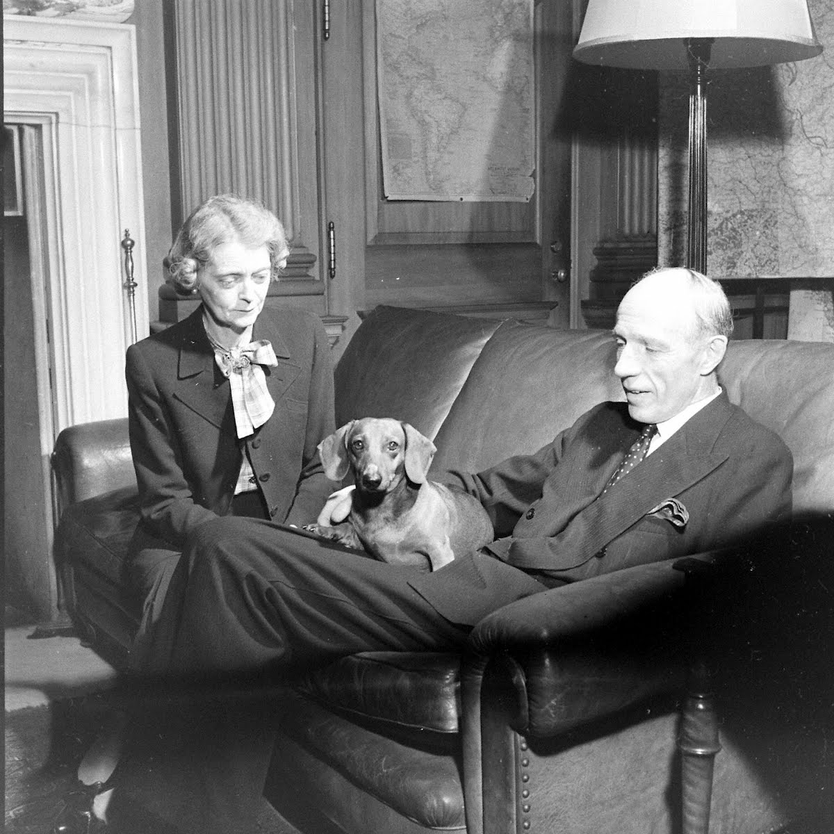 Lord Halifax & Daschund
