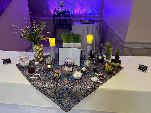 The Zoroastrian Association of Pennsylvania and New Jersey (ZAPANJ) come together at a banquet hall to partake in the festivities that make Navroz special.