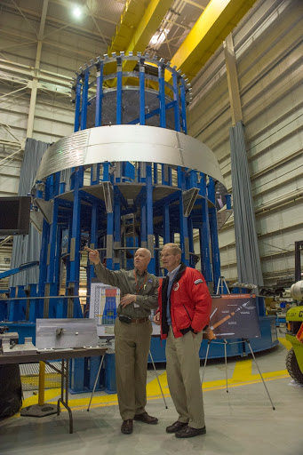 U.S. SENATOR BILL NELSON AT FRICTION STIR WELD LAB