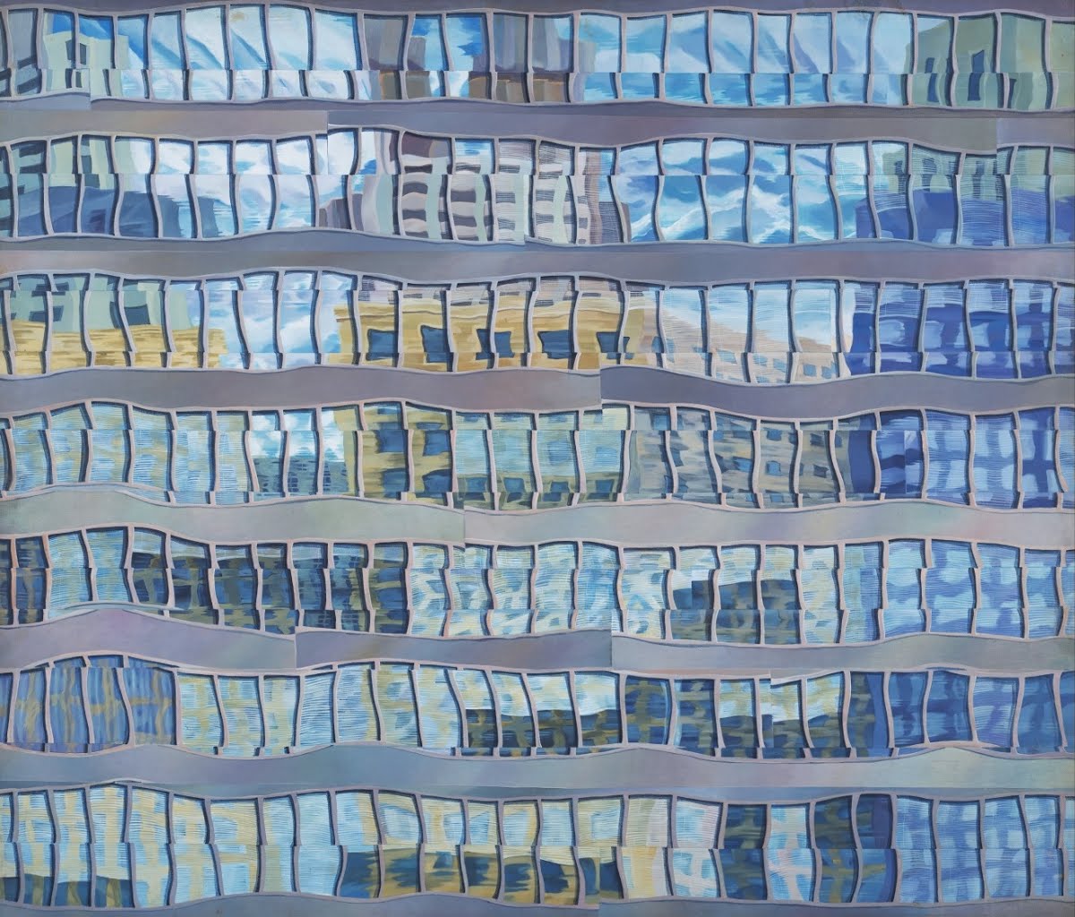 Reflection No.1, peinture de Amrit Chusuwan