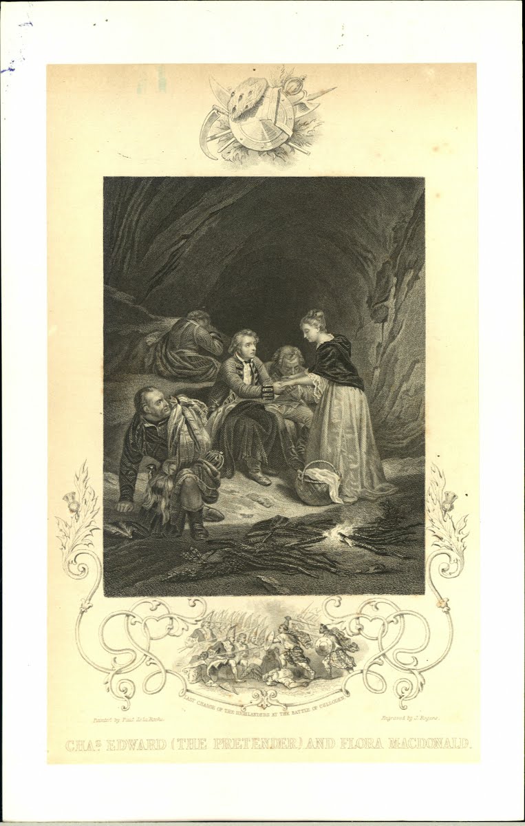 Stuart Charles Edward Prince Young Pretender With Flora Macdonald