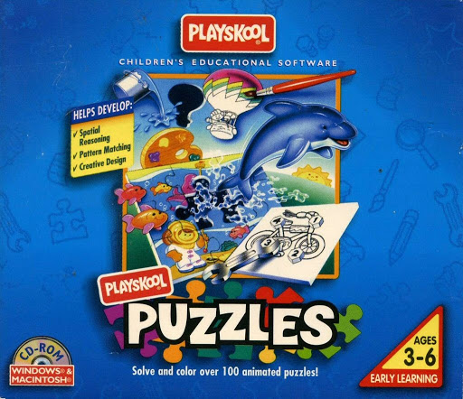 Video game:Playskool Puzzles