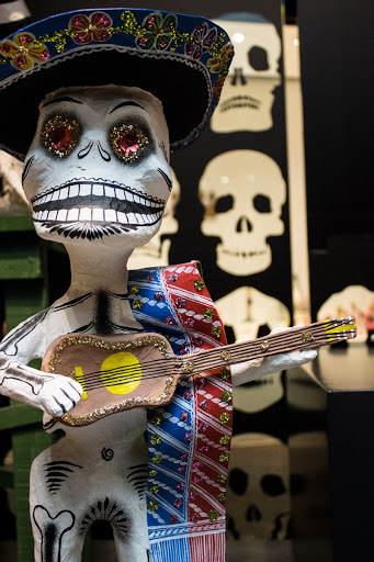 Mexican Horseman and Village Girl