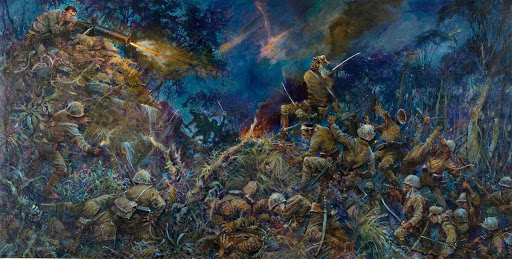 Sergeant John Basilone, USMC – Guadalcanal, Solomon Islands