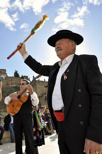 The baton, the Verdiales Festival