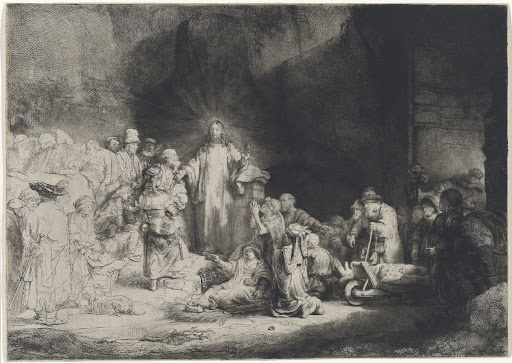 Christ Preaching (The Hundred Guilder Print)