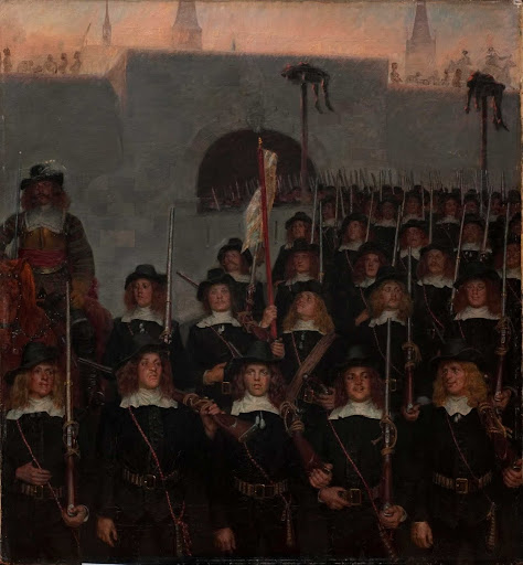 Students leave to defend Copenhagen in 1658