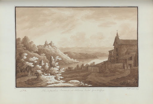 The Capuchin Convent at Albano, Castel Gandolfo