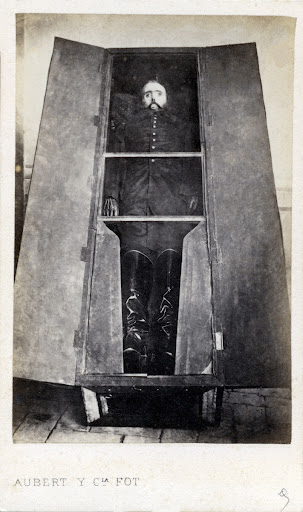 The corpse of Emperor Maximilian I of Mexico
