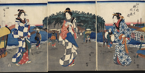 Ceremony Unveiling the Icon at Benzaiten, Enoshima