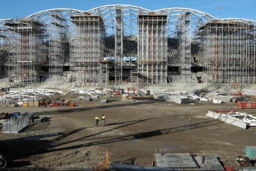 Melbourne Rectangular Stadium (AAMI Park) Construction
