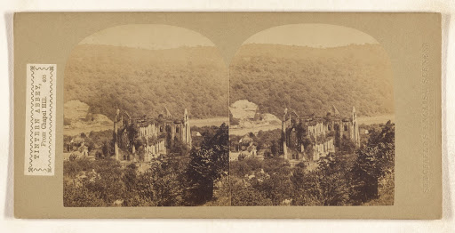 Tintern Abbey, From Chapel Hill. (Full Front)