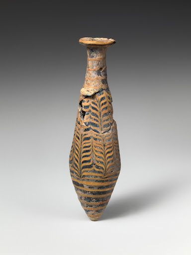 Glass alabastron (perfume bottle)