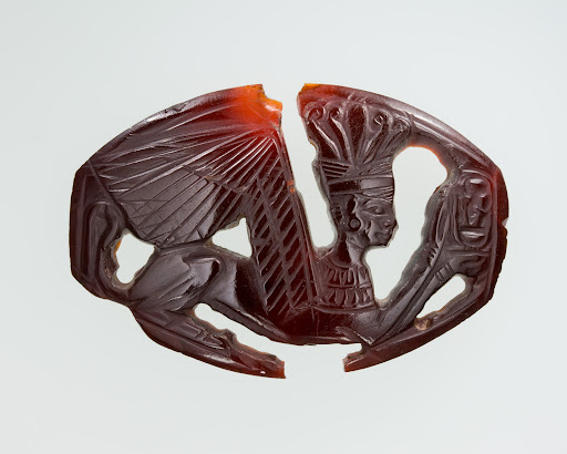 Carved Plaque from a Bracelet