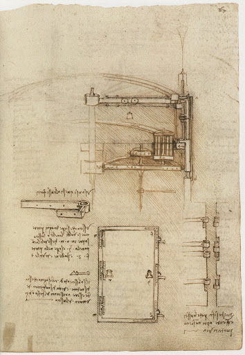 Leonardo da Vinci, Codice di Madrid I, f. 067 r
