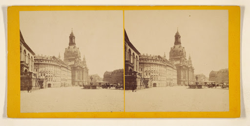 Dresden. Neumarkt & Frauenkirche. (Full Front)