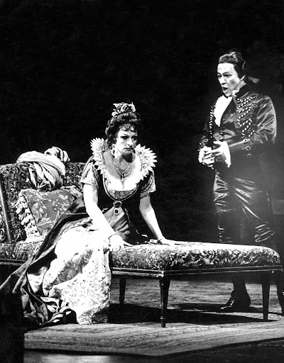 Catharine Duval and Raymond Myers in Tosca
