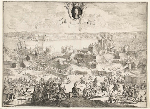 Verovering van Helsingborg (Elsenburgh) door het Zweedse leger, 1677