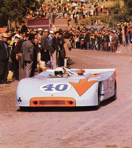 54th Targa Florio 1970. The Porsche win in front of the Ferrari of Vaccarella Giunti