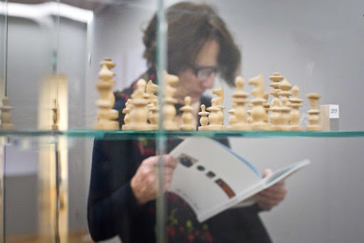 Chess presented on the "Biographies of things" exhibition